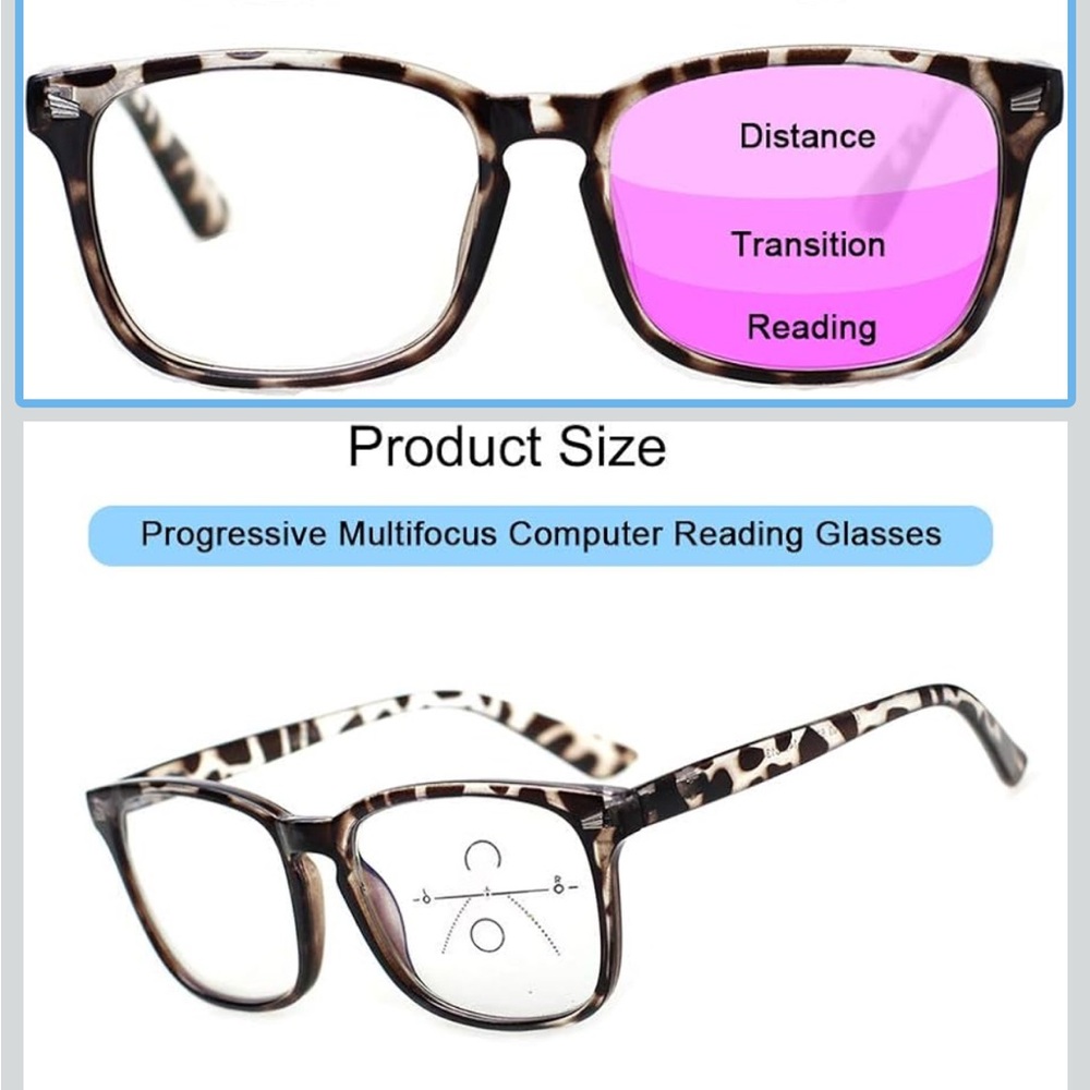 Joschoo Black Reading Glasses